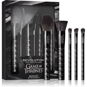 Makeup Revolution X Game Of Thrones 3 Eyed Raven brush set 5 pc