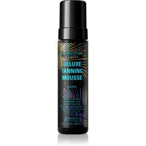 Makeup Revolution Beauty Tanning Deluxe Mousse fast self-tanning mousse shade Dark 200 ml