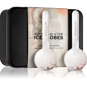 Makeup Revolution Ice Globes Moon & Star massage tool for the face 2 pc