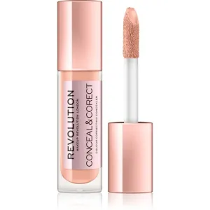 Makeup Revolution Conceal & Correct liquid concealer shade Peach 4 g