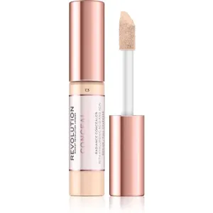Makeup Revolution Conceal & Hydrate hydrating concealer shade C3 13 g