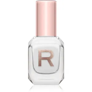 Makeup Revolution High Gloss High Coverage Nail Polish with High Gloss Effect Shade Ghost 10 ml