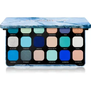 Makeup Revolution Forever Flawless eyeshadow palette shade Ice 18 x 1.1 g