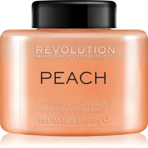 Makeup Revolution Baking Powder Loose Powder Shade Peach 32 g