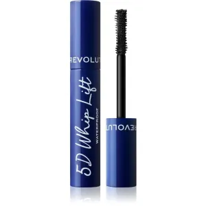 Makeup Revolution 5D Lash Whip Lift waterproof lengthening mascara for extra volume shade Black 12 ml