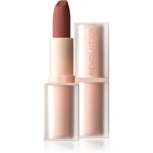 Makeup Revolution Lip Allure Soft Satin Lipstick creamy lipstick with satin finish shade Chauffeur Nude 3,2 g