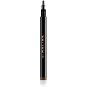 Makeup Revolution Micro Brow Pen precise eyebrow pencil shade Medium Brown 1 ml