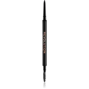 Makeup Revolution Precise Brow Pencil precise eyebrow pencil with brush shade Dark Brown 0.05 g