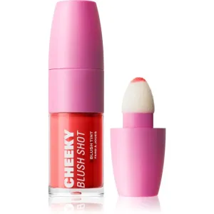 Makeup Revolution Hot Shot Cheeky cream blush with moisturising effect shade Red 4,6 ml