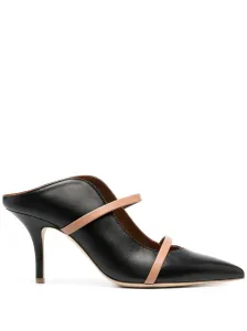 MALONE SOULIERS - Maureen 70 Leather Stiletto Mules