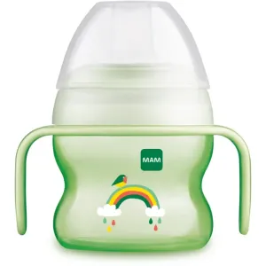 MAM Starter Cup training cup with handles Green 150 ml