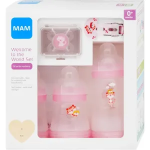 MAM Welcome to the World Pink gift set (for babies)