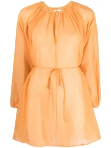 MANEBI - Minorca Silk-cotton Voile Dress