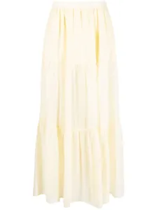 MANEBI - Recife Silk-cotton Voile Skirt #1639313