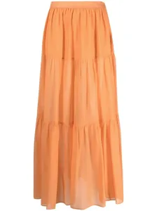 MANEBI - Recife Silk-cotton Voile Skirt #1639239