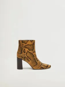Mango Caleo Ankle boots Brown
