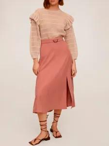 Mango Domenica Skirt Pink #1732946