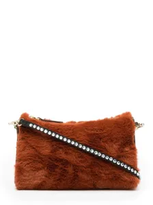 MANU ATELIER - Mini Prism Faux Fur Shoulder Bag #372048