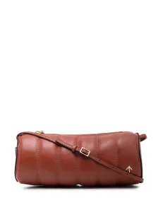 MANU ATELIER - Padded Cylinder Leather Shoulder Bag #370410