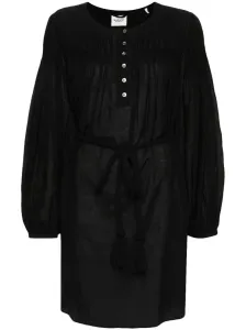MARANT ETOILE - Adeliani Cotton Blend Mini Dress #1841778