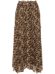MARANT ETOILE - Veronique Printed Long Skirt