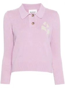 MARANT ETOILE - Nola Cotton Blend Polo Shirt #1770171