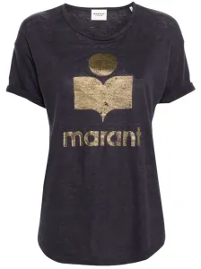 MARANT ETOILE - Logo Linen T-shirt