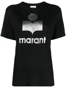 MARANT ETOILE - Zewel Logo Cotton T-shirt