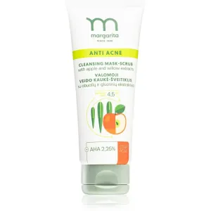 Margarita Anti Acne cleansing mask and scrub With AHAs 75 ml