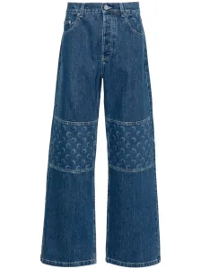 MARINE SERRE - Straight Leg Denim Jeans