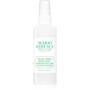 Mario Badescu Facial Spray with Aloe, Adaptogens and Coconut Water Refreshing Mist for Normal to Dry Skin 118 ml