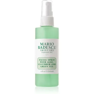 Mario Badescu Facial Spray with Aloe, Cucumber and Green Tea cooling and refreshing mist for tired skin 118 ml