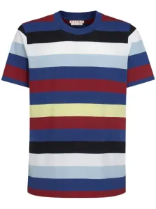 MARNI - Striped Cotton T-shirt #1651286