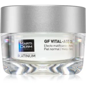 MartiDerm Platinum GF Vital-Age smoothing face cream for normal and combination skin 50 ml