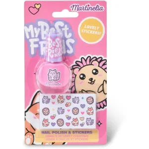 Martinelia My Best Friends Nail Polish & Stickers set (for children)