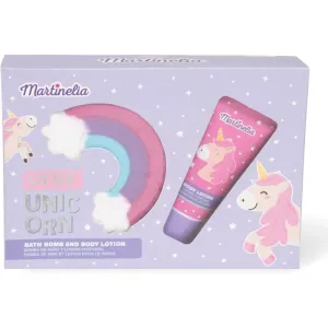 Martinelia Little Unicorn Bath Bomb & Body Lotion gift set (for children)