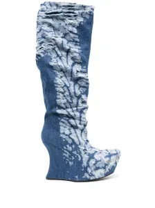 MASHA POPOVA - Denim Heel Boots #1727307
