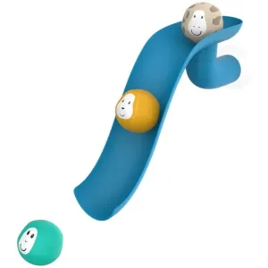 Matchstick Monkey Endless Bathtime Fun Slide Set toy set for the bath Blue 1 pc