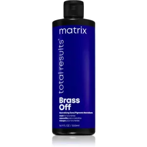 Matrix Brass Off mask neutralising brass tones 500 ml