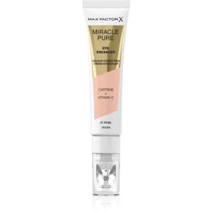 Max Factor Miracle Pure creamy concealer to treat swelling and dark circles shade 01 Rose 10 ml