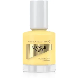 Max Factor Miracle Pure long-lasting nail polish shade 500 Lemon Tea 12 ml