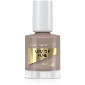 Max Factor Miracle Pure long-lasting nail polish shade 812 Spiced Chai 12 ml