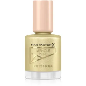Max Factor x Priyanka Miracle Pure Nourishing Nail Varnish Shade 714 Sunrise Glow 12 ml