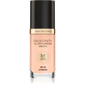 Max Factor Facefinity All Day Flawless Long-Lasting Foundation SPF 20 Shade 30 Porcelain 30 ml #265276