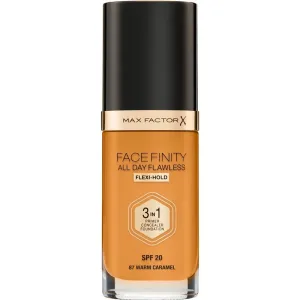 Max Factor Facefinity All Day Flawless long-lasting foundation SPF 20 shade 87 Warm Caramel 30 ml #1758580