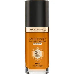 Max Factor Facefinity All Day Flawless long-lasting foundation SPF 20 shade 91 Warm Amber 30 ml #1758594