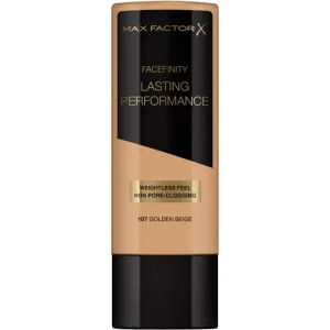 Max Factor Facefinity Lasting Performance liquid foundation with long-lasting effect shade 107 Golden Beige 35 ml