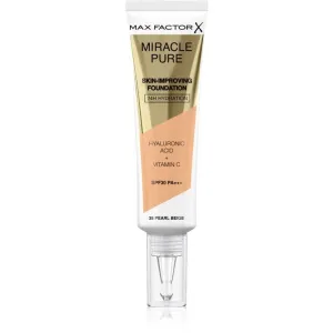 Max Factor Miracle Pure Skin long-lasting foundation SPF 30 shade 35 Pearl Beige 30 ml