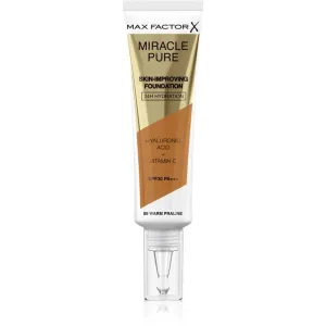 Max Factor Miracle Pure Skin long-lasting foundation SPF 30 shade 89 Warm Praline 30 ml