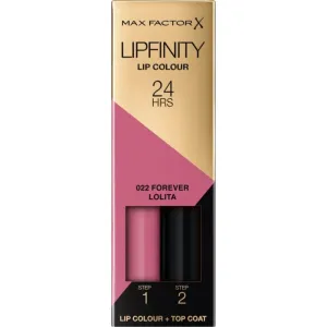 Max Factor Lipfinity Lip Colour long-lasting lipstick with balm shade 022 Forever Lolita 4,2 g